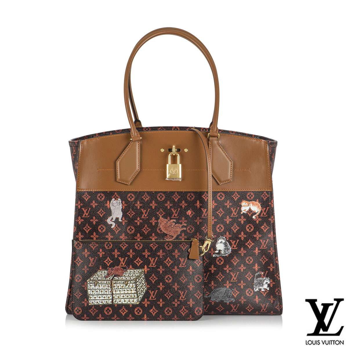 Louis Vuitton Steamer Bag Limited Edition Distorted Damier XS at 1stDibs